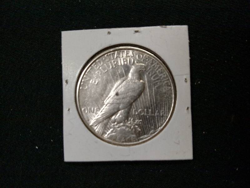 1922 S Peace Silver Dollar...
