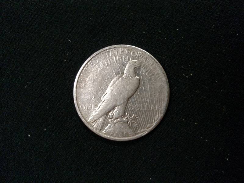 1922 S Peace Silver Dollar...