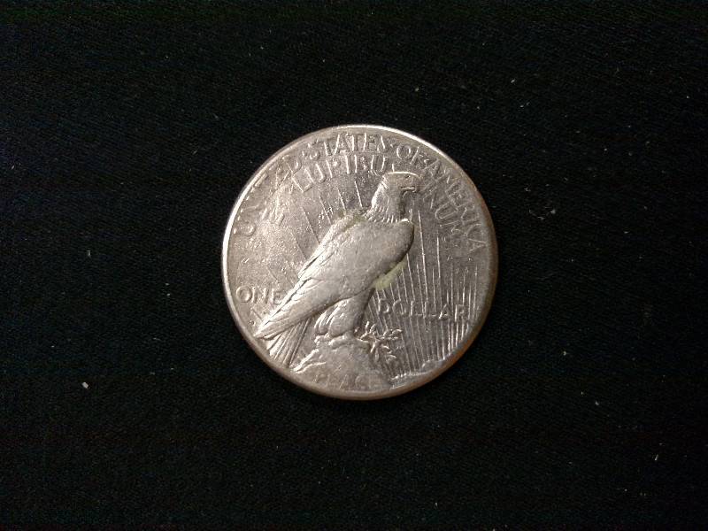 1922 S Peace Silver Dollar...