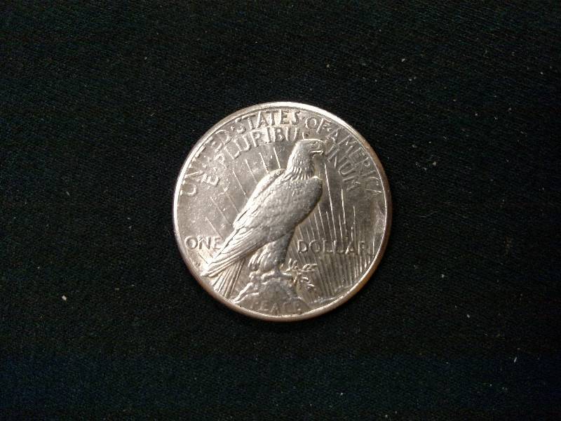 1922 S Peace Silver Dollar...