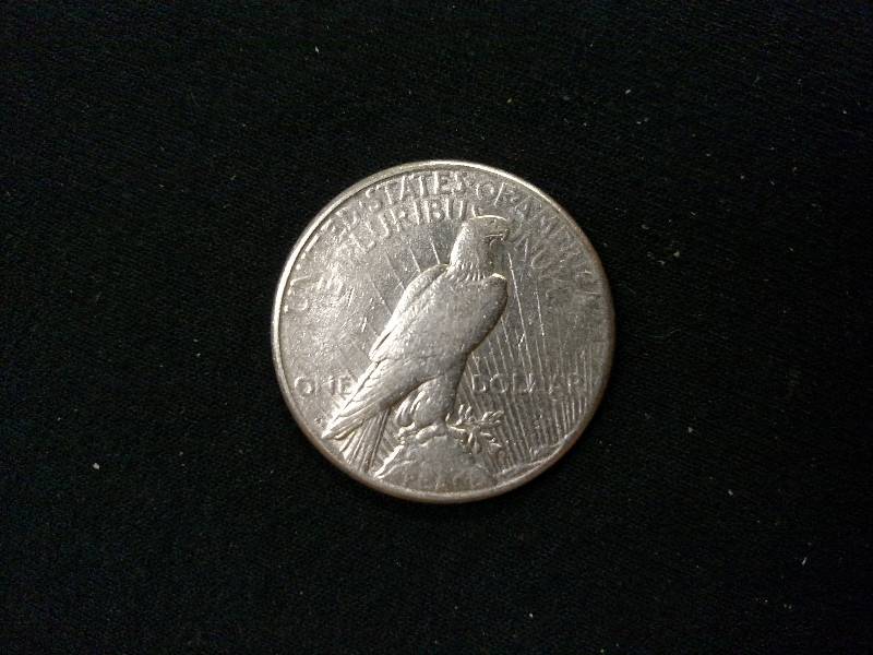 1922 S Peace Silver Dollar...