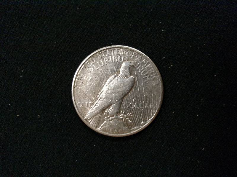 1922 S Peace Silver Dollar...