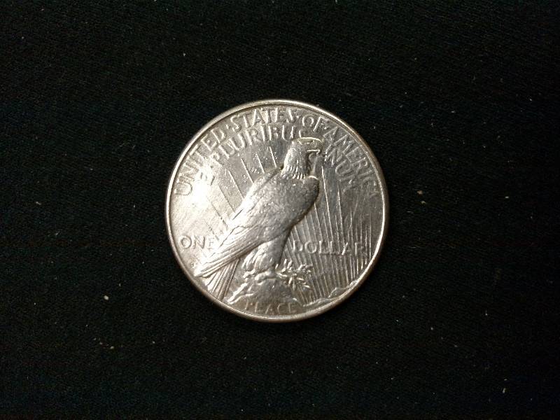 1923 S Peace Silver Dollar...