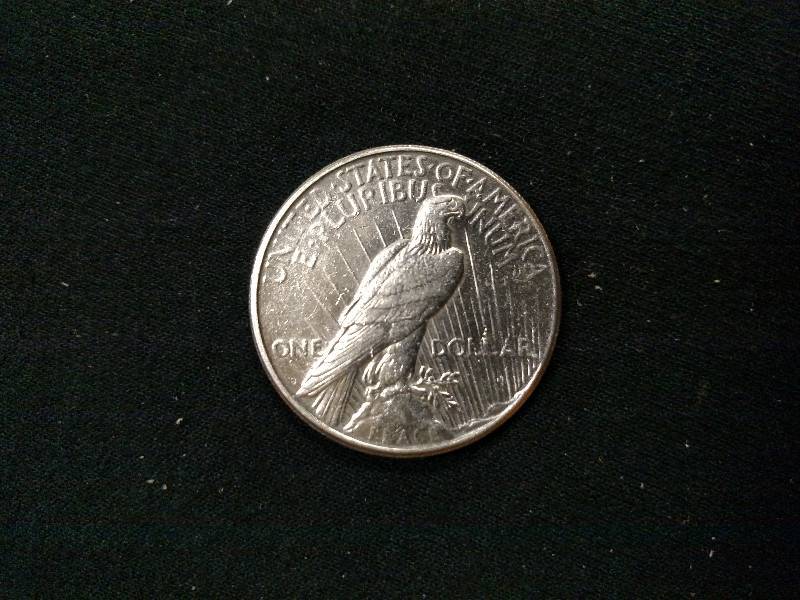 1923 S Peace Silver Dollar...