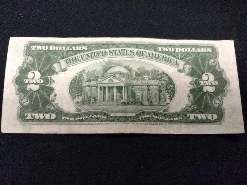 1953 Red Seal Two Dollar Note...