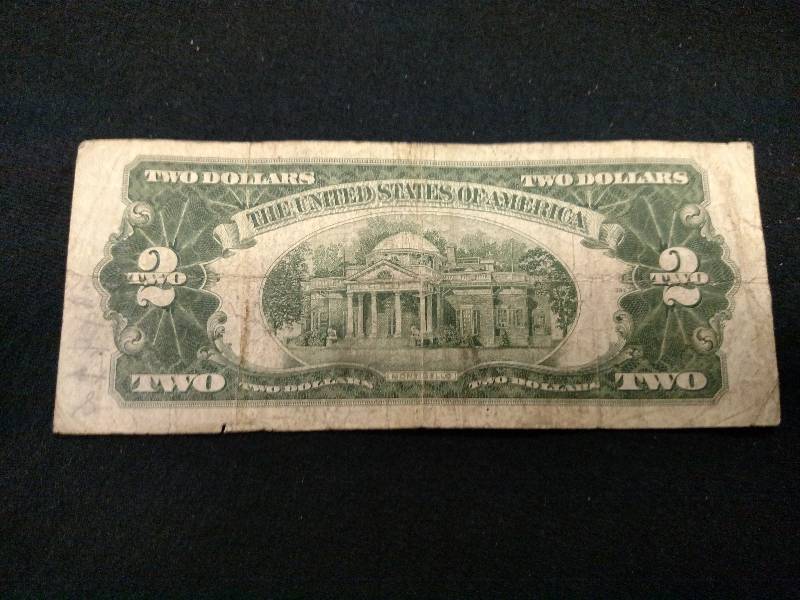 1953 Red Seal Two Dollar Note...
