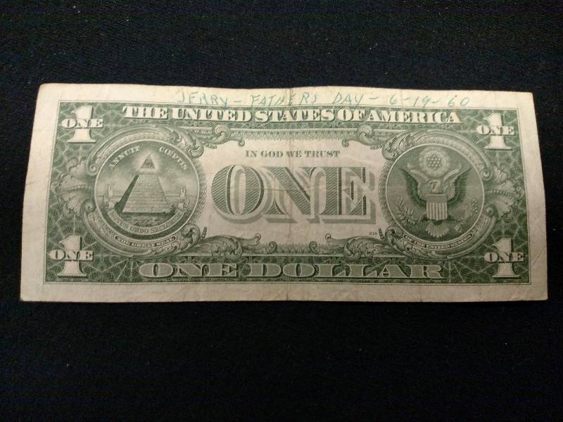 1957 Silver Certificate One Dollar ...