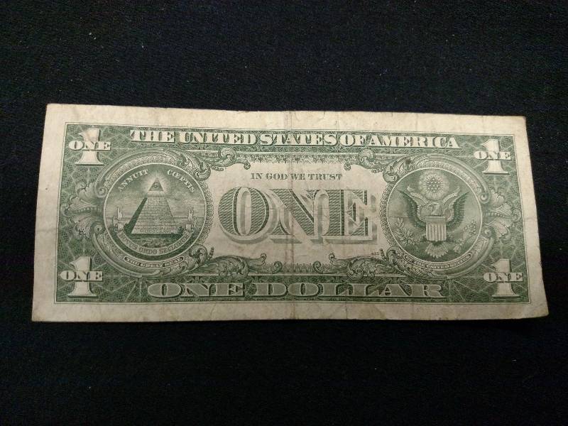 1957 A Silver Certificate One Dolla...