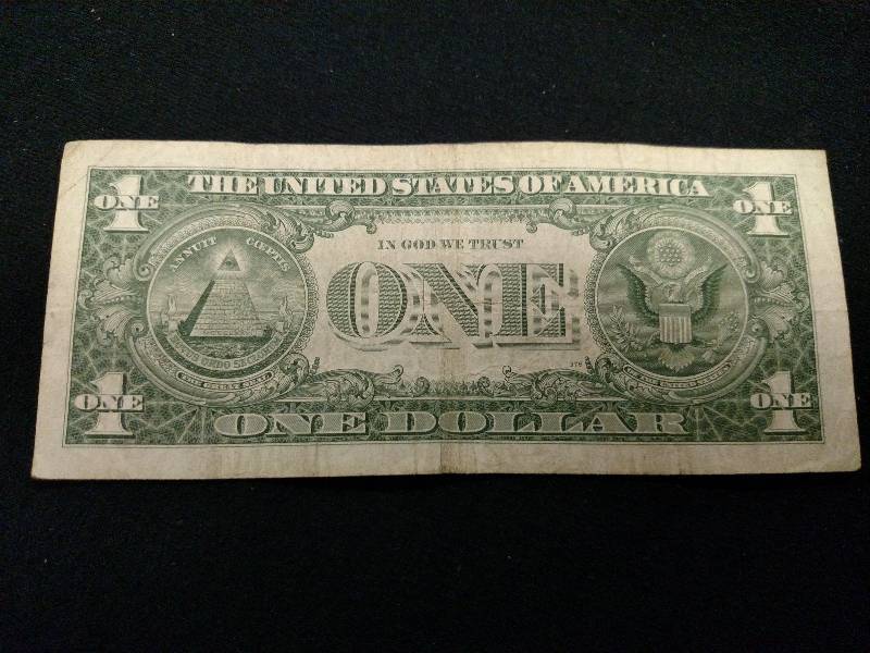 1957 A Silver Certificate One Dolla...