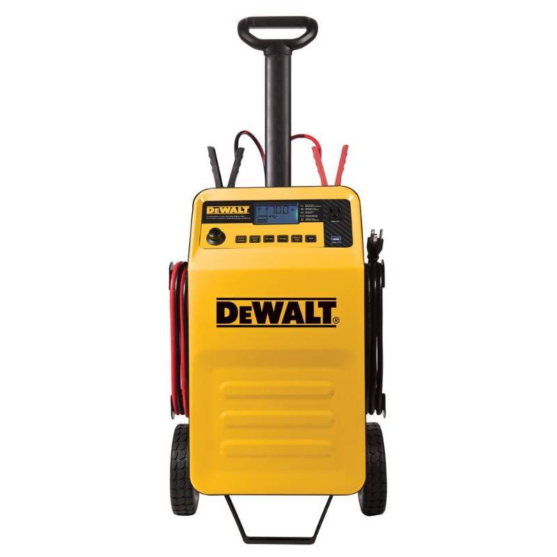 lot 36 image: DEWALT 70 Amp Wheel Charger with 200 Amp Engine Star
