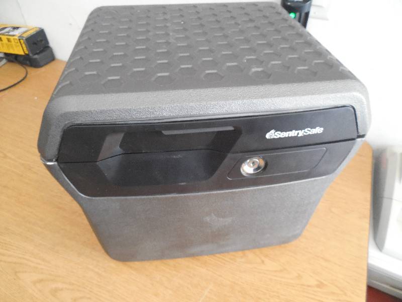 lot 40 image: SentrySafe 0.66 cu. ft. Fire and Water Resistant File Safe, Charcoal Grey