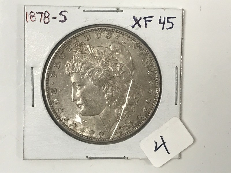 1878-S Morgan Silver Dollar ...
