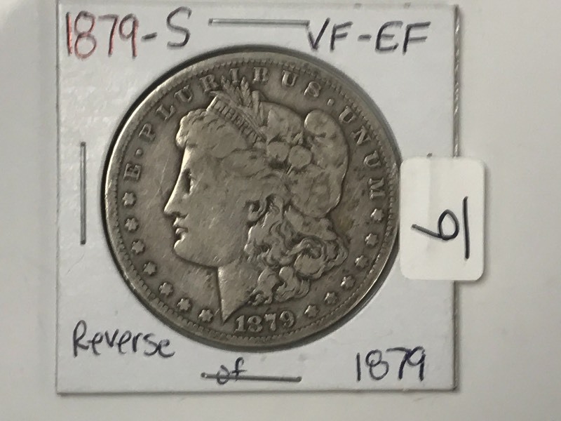 1879-S Morgan Silver Dollar ...