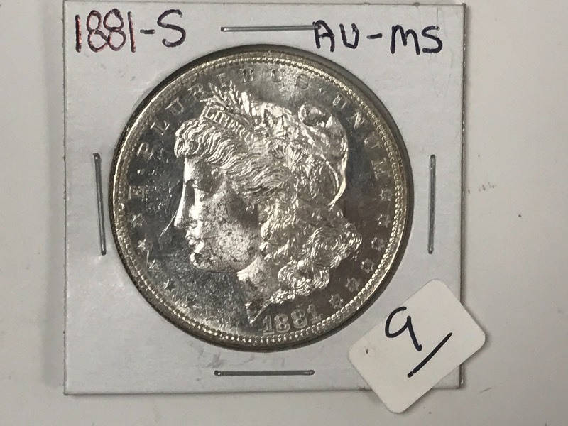 1881-S Morgan Silver Dollar ...