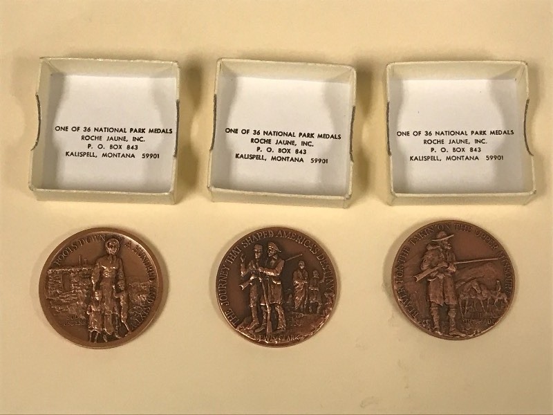 lot 21 image: (3) Montana Collectors Tokens ...