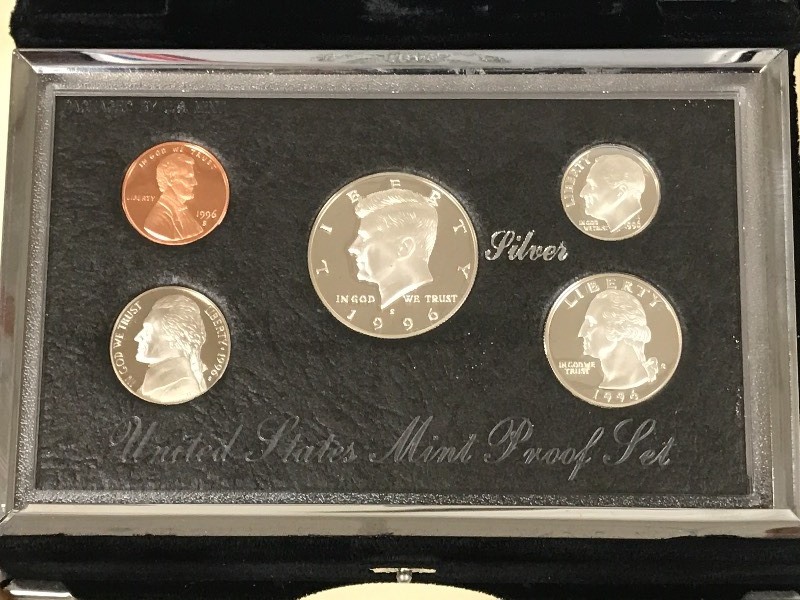 lot 22 image: 1996 U.S. Mint Premier Silver Proof...