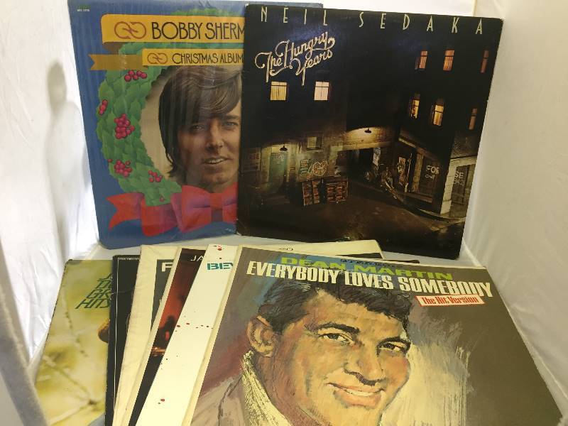 lot 24 image: Vinyl Albums - Dean Martin, Bobby Sherman, Jackie Gleason, more
