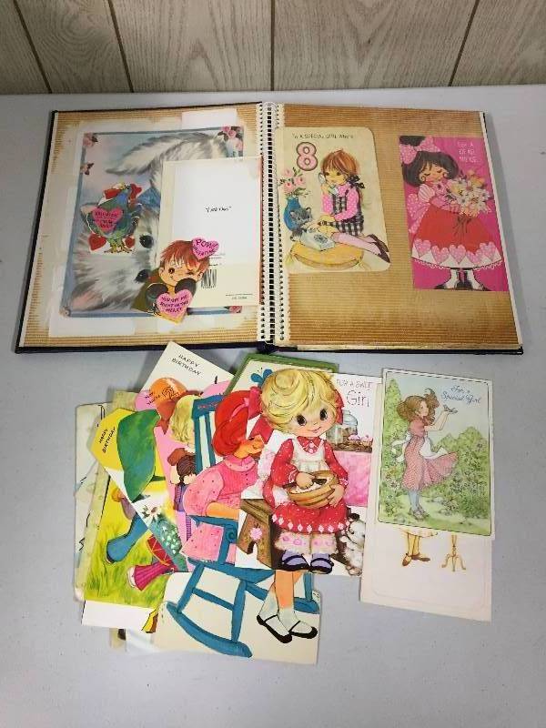 lot 59 image: Vintage Greeting Cards