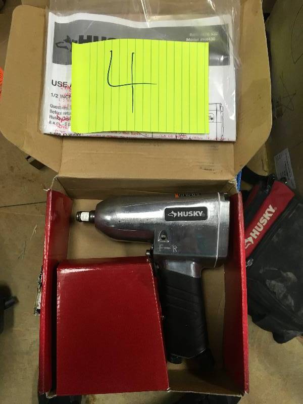 Husky  12 impact wrench used but in working condition