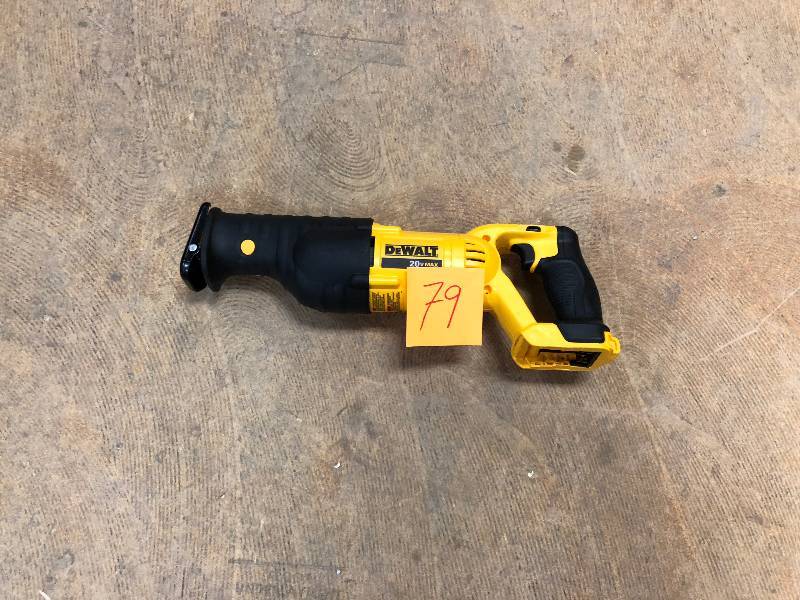 DEWALT 20-Volt MAX Lithium-Ion Cordless Reciprocating Saw (Tool-Only) open box never used