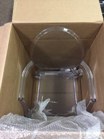 Poly and Bark Burton Arm Chair In Clear