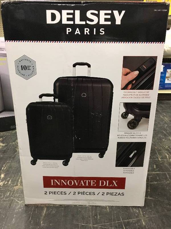 lot 21 image: DELSEY 2PC HARDSIDE SET, MSRP $149.99