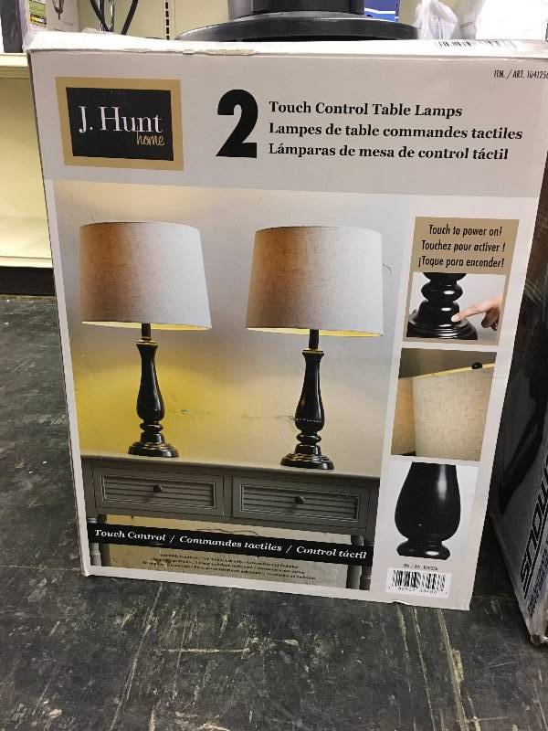 lot 27 image: 2PK TOUCH CONTROL LAMPS, MSRP $69.99