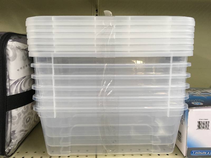 lot 28 image: 12.9 QT BUCKLE UP 6PK, MSRP $16.99