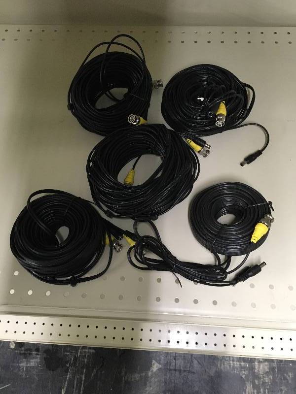 lot 45 image: FIVE PACK OF EXTENSION CABLES