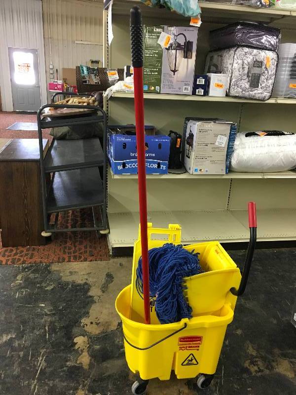 lot 50 image: MOP AND BUCKET