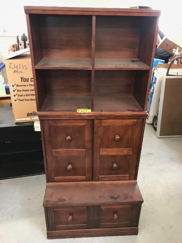 CUBBY AND BASE CABINET