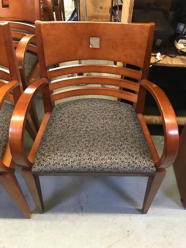 LOT OF 4 QUALITY RECEPTION CHAIRS