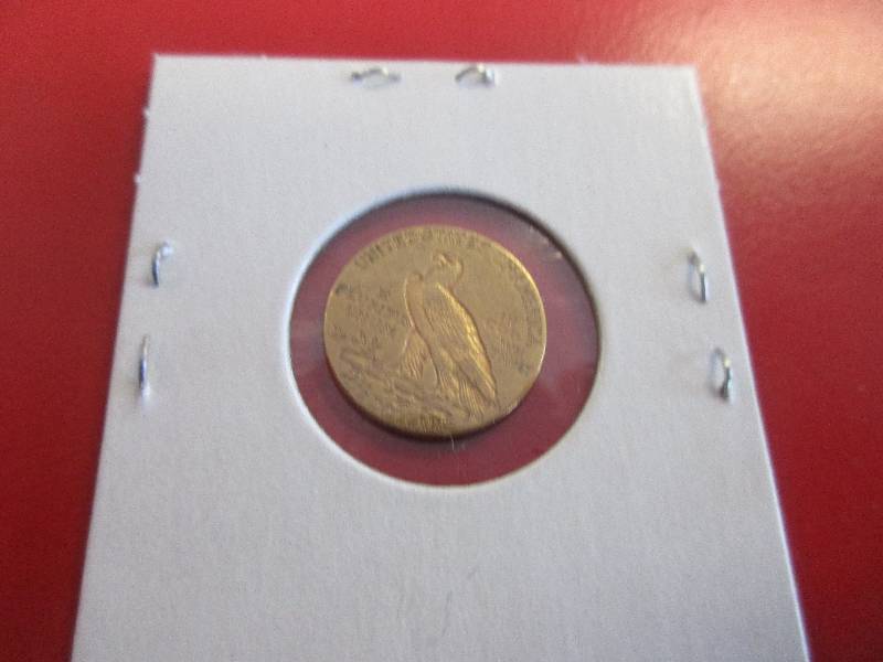 1912 $2.50 Indian Gold Coin