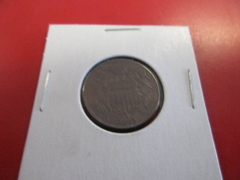 1865 Two Cent Piece