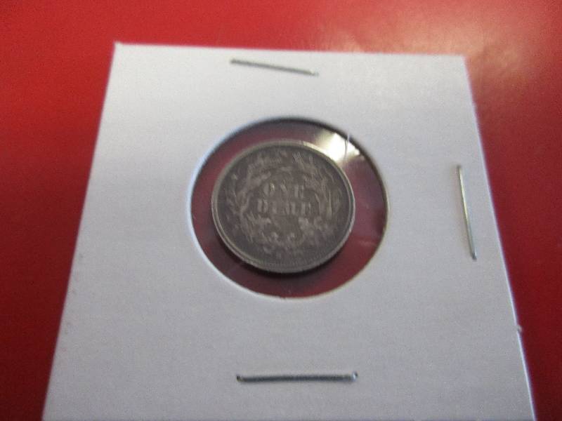 1875 Seated Liberty Silver Dime
