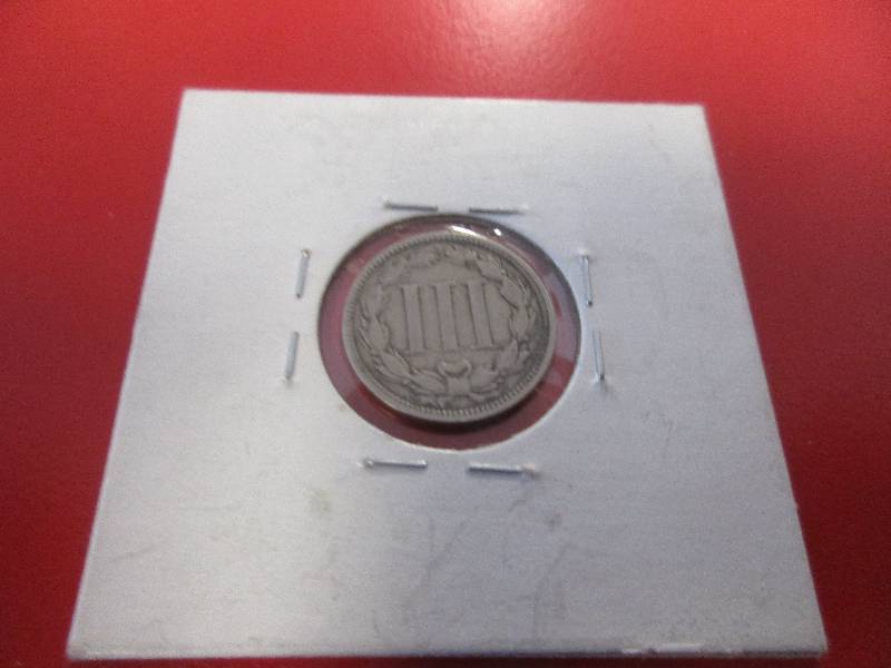 1866 Three Cent Nickel Full Liberty