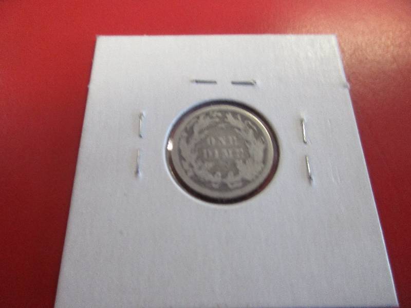 1886 Seated Liberty Silver Dime
