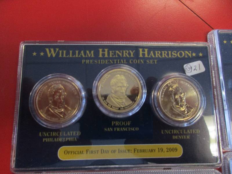 (4) Presidential Coin sets