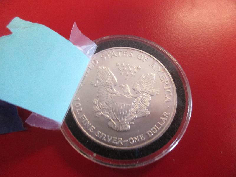 2002 Liberty 1 oz Silver coin