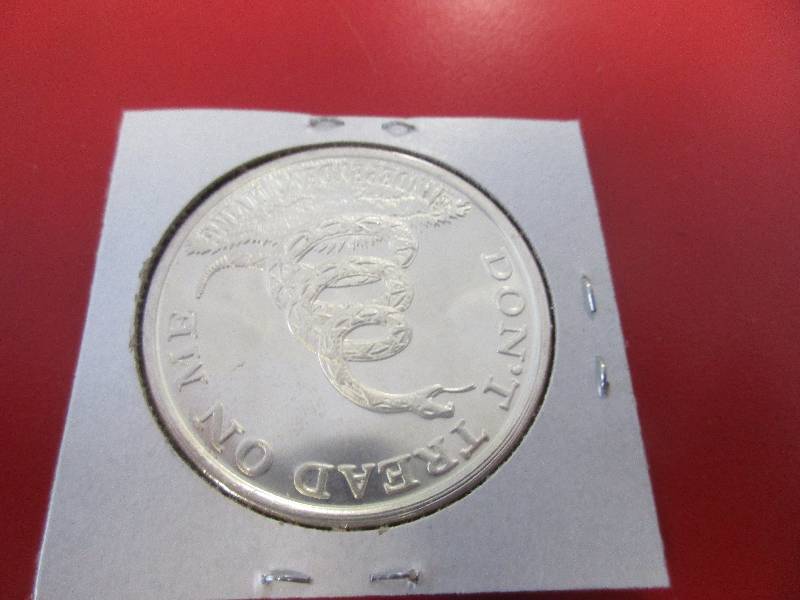 Boston Tea Party 1 oz Silver Dollar