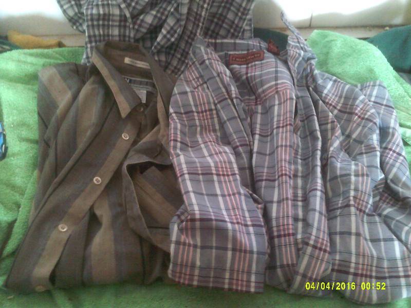 LG AND EXLG TALL PLAID SHIRTS