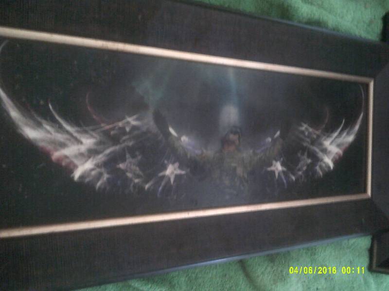 MIRRORED DRAGON PICTURE , 1 AMERICAN SOLDIER