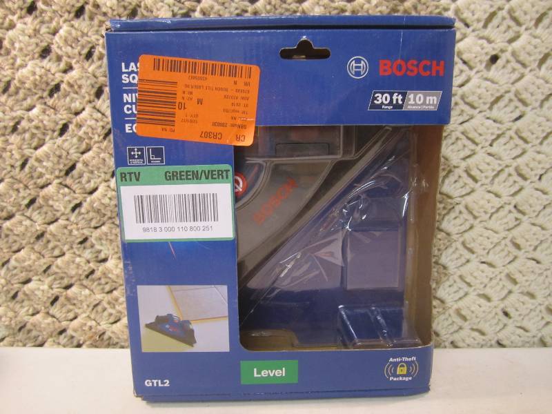 Bosch GTL2 Laser Level Square Open ...