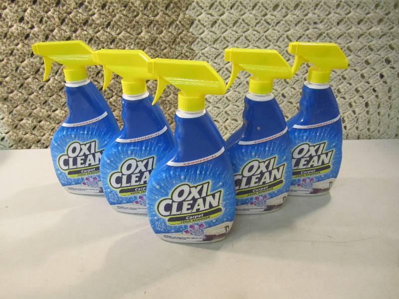 Lot of 5 Oxi Clean Carpet Stain Rem...