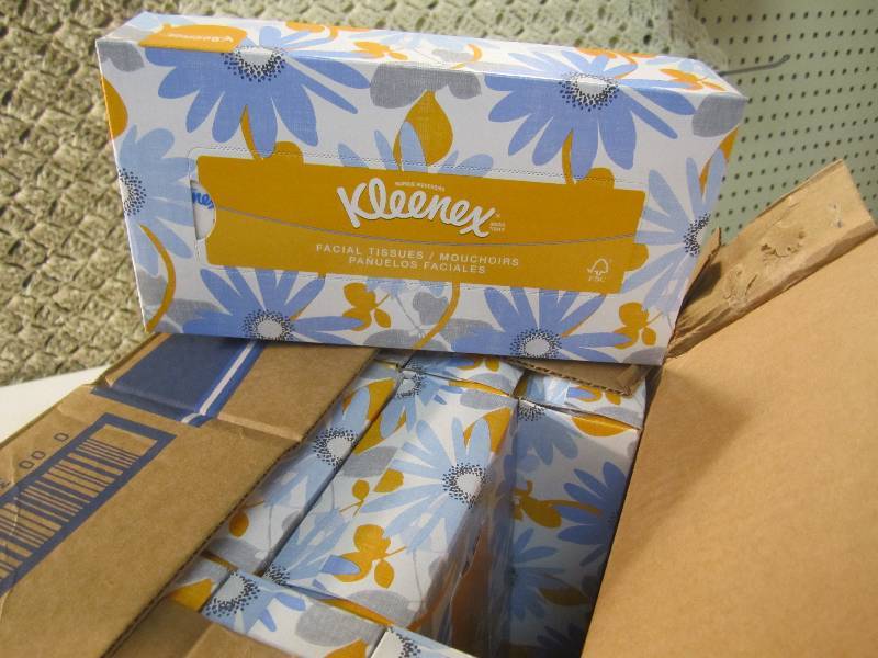 Case of 12 Boxes Kleenex Facial Tis...