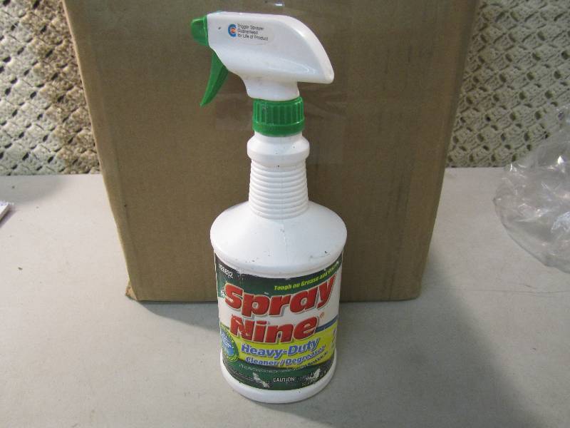 Lot of 8 Spray Nine Heavy-Duty Clea...