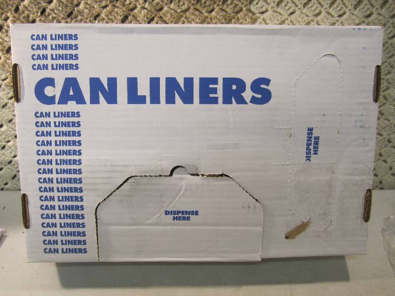 Box of 500 Can Liners 12-16 gallon....