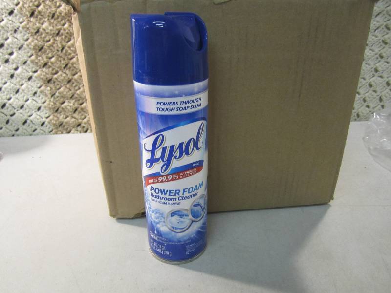 Lot of 11 Cans Lysol Power Foam Bat...