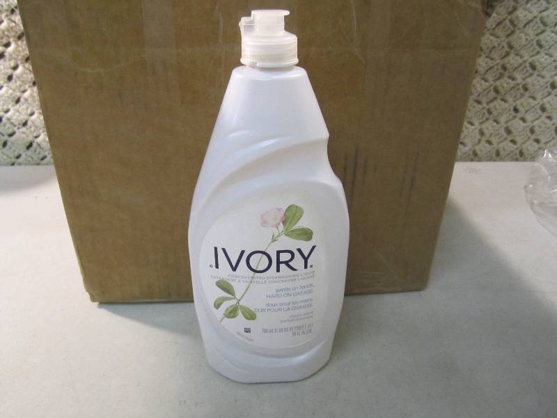 Lot of 7 Ivory Concentrated Dishwas...