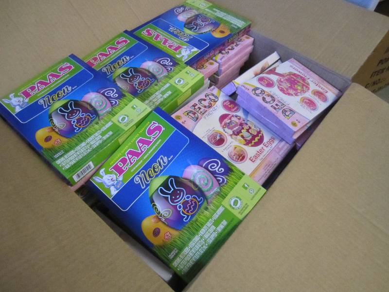 Huge Box Full of Easter Egg Colorin...